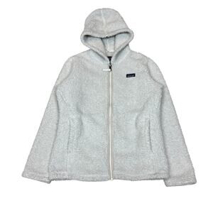 Patagonia Los Gatos Hoody Fleece Full Zip Granola Jacket Girl Size 12